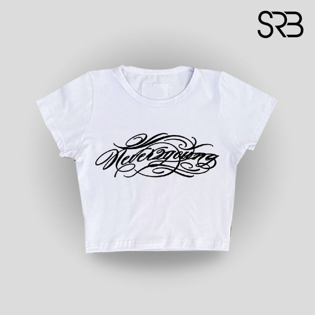 Baby tee estampada
